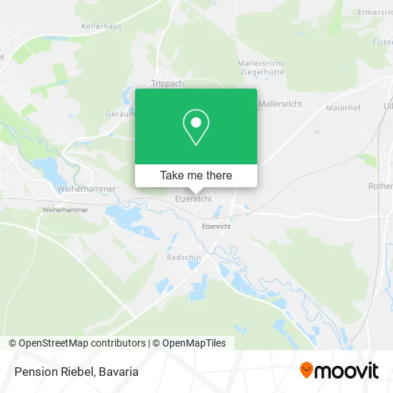 Карта Pension Riebel