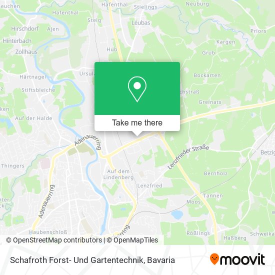 Schafroth Forst- Und Gartentechnik map