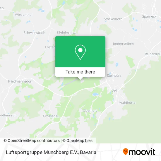 Карта Luftsportgruppe Münchberg E.V.