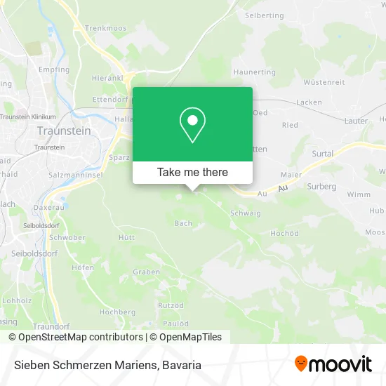Карта Sieben Schmerzen Mariens