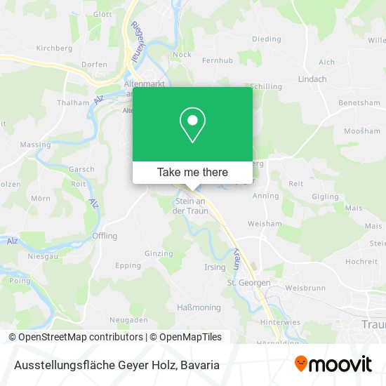 Ausstellungsfläche Geyer Holz map