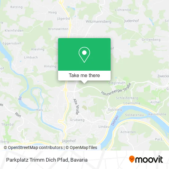 Карта Parkplatz Trimm Dich Pfad