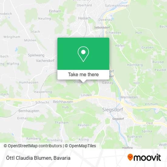 Карта Öttl Claudia Blumen