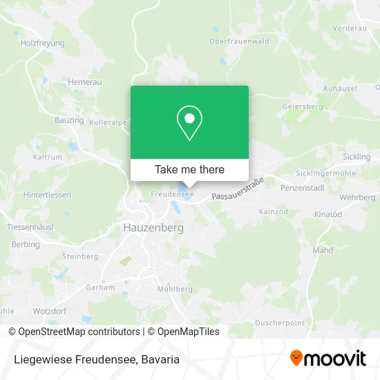 Карта Liegewiese Freudensee