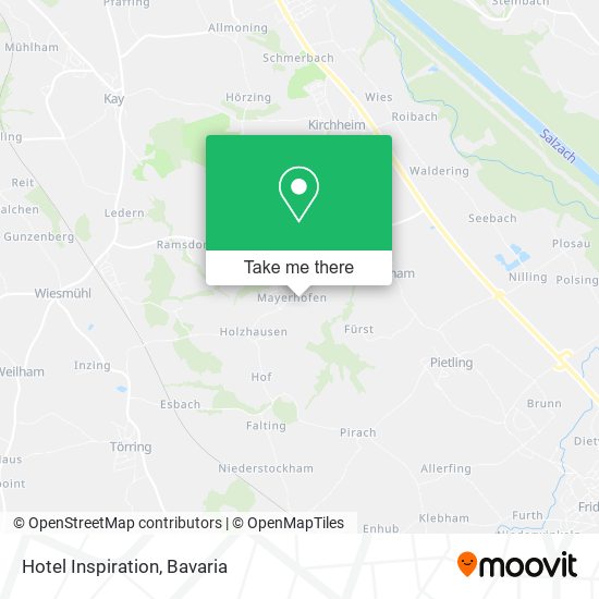 Hotel Inspiration map