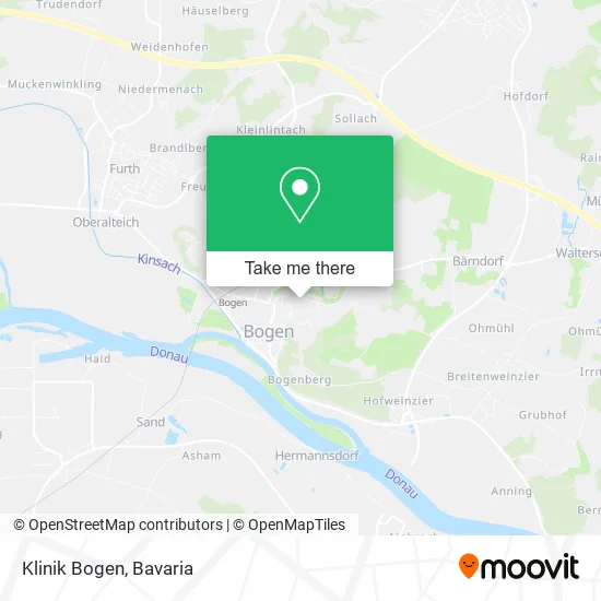 Карта Klinik Bogen