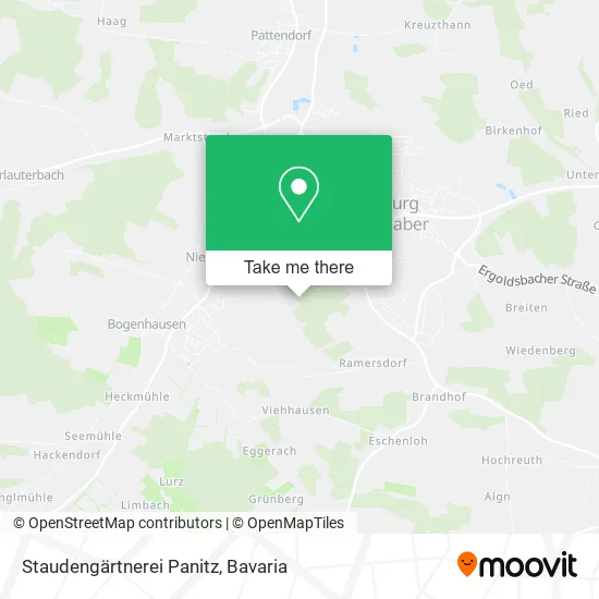 Карта Staudengärtnerei Panitz