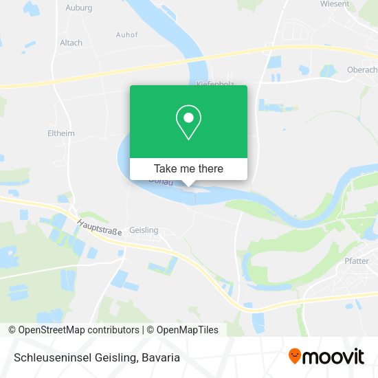 Карта Schleuseninsel Geisling