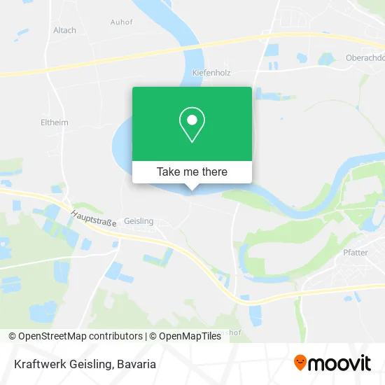 Карта Kraftwerk Geisling