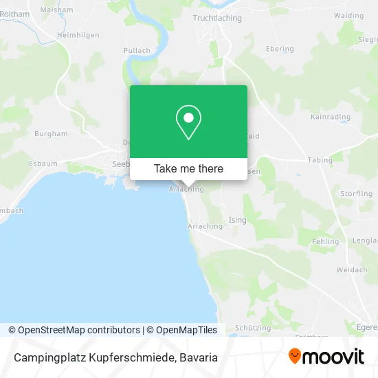 Карта Campingplatz Kupferschmiede