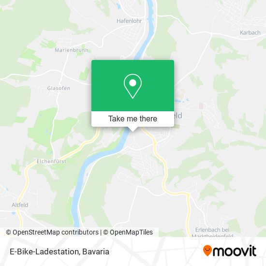 E-Bike-Ladestation map