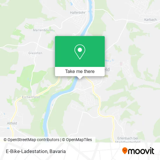 Карта E-Bike-Ladestation