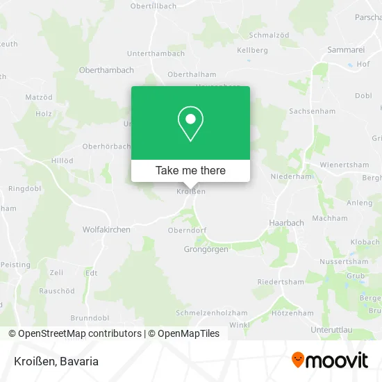Карта Kroißen