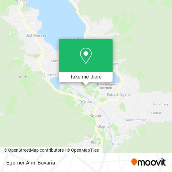 Egerner Alm map