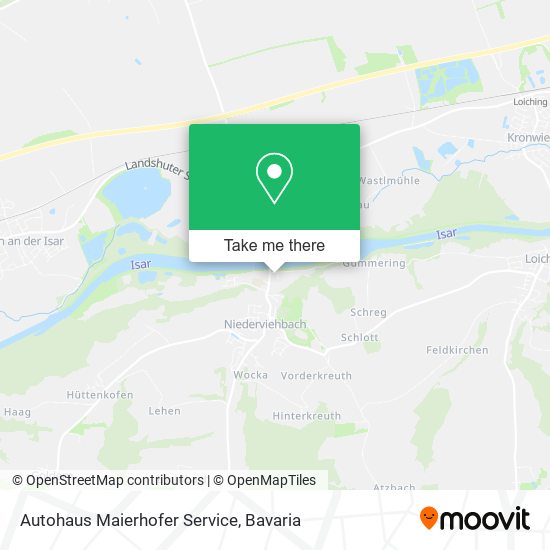 Autohaus Maierhofer Service map