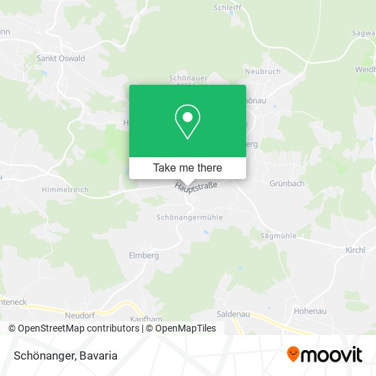 Schönanger map