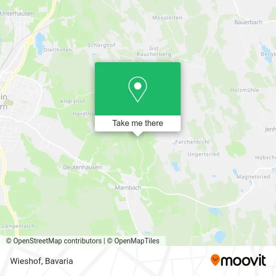 Карта Wieshof