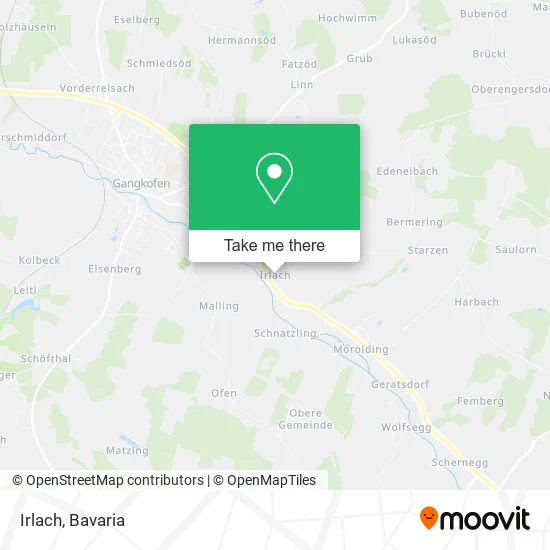 Карта Irlach