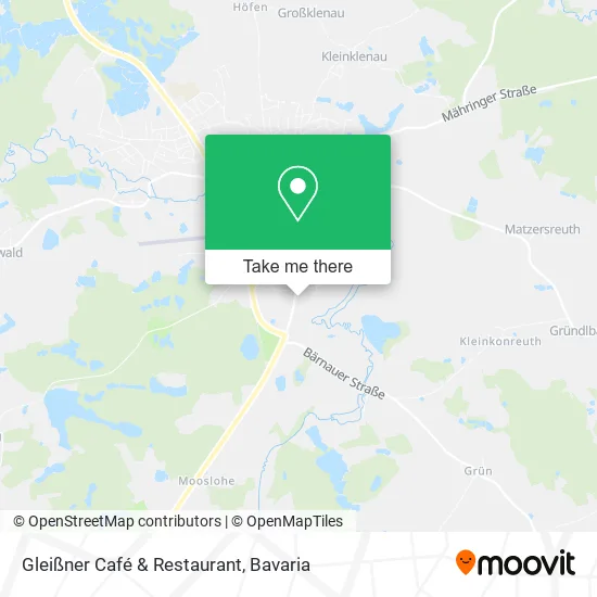 Карта Gleißner Café & Restaurant
