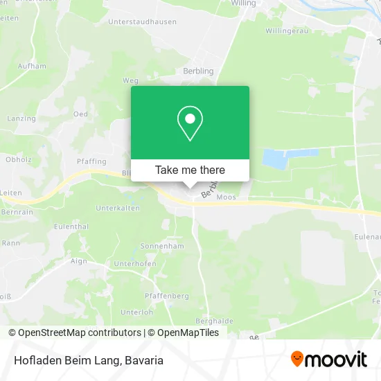 Карта Hofladen Beim Lang