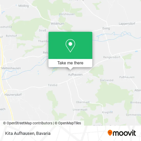 Карта Kita Aufhausen