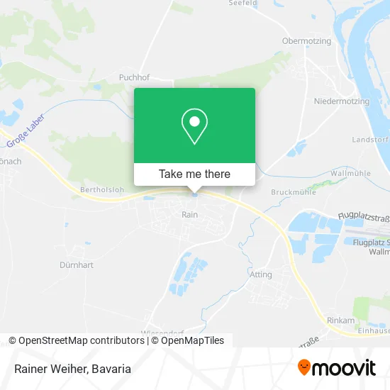 Карта Rainer Weiher
