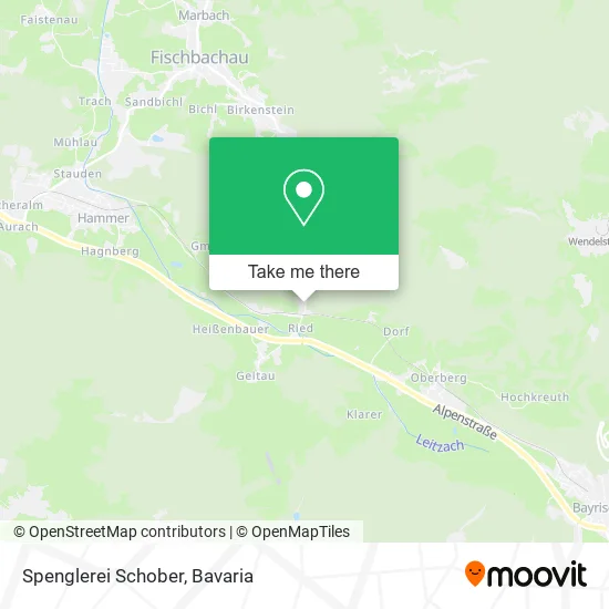 Карта Spenglerei Schober