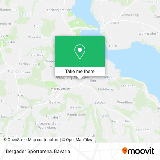Карта Bergader Sportarena
