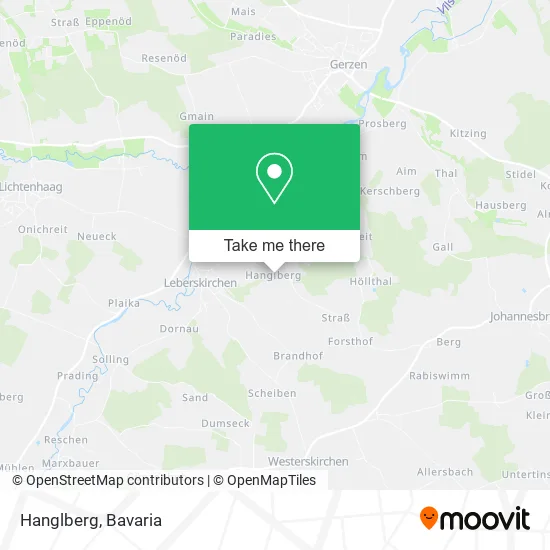 Карта Hanglberg