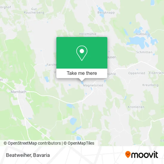 Карта Beatweiher