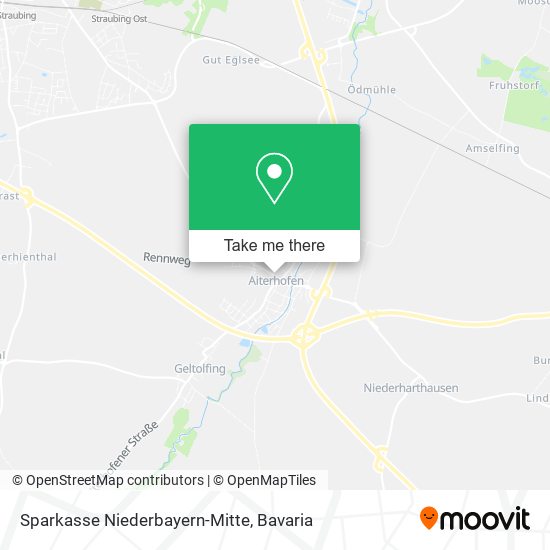 Sparkasse Niederbayern-Mitte map