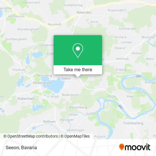 Карта Seeon