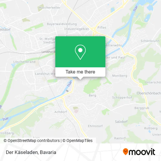 Карта Der Käseladen