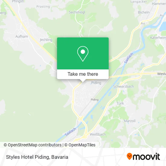 Карта Styles Hotel Piding