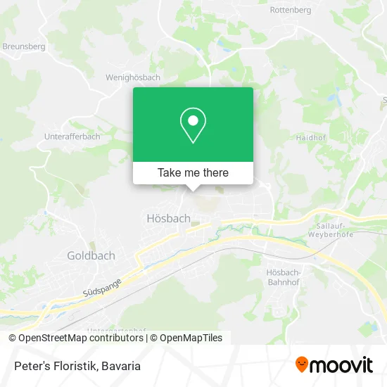 Карта Peter's Floristik