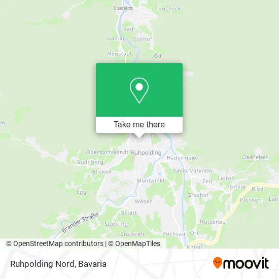 Карта Ruhpolding Nord
