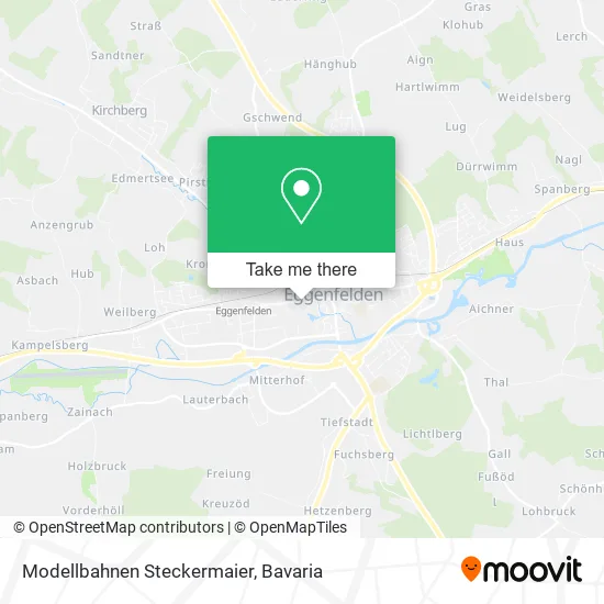 Карта Modellbahnen Steckermaier