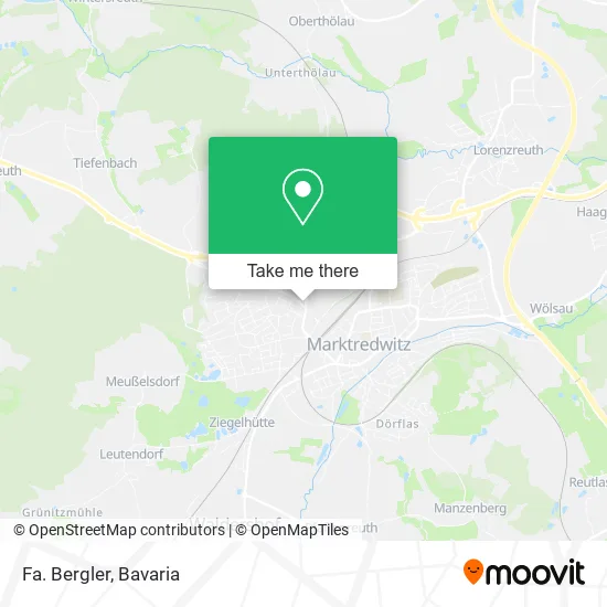 Карта Fa. Bergler