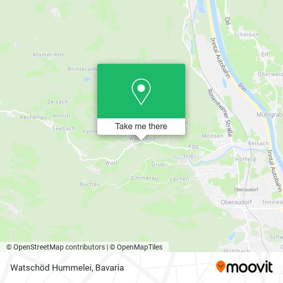 Watschöd Hummelei map