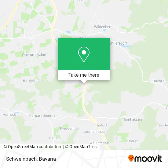 Карта Schweinbach