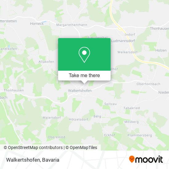 Карта Walkertshofen