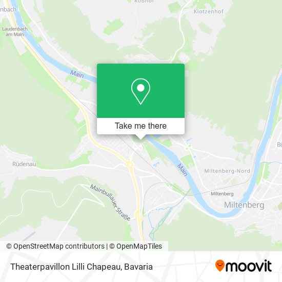 Theaterpavillon Lilli Chapeau map