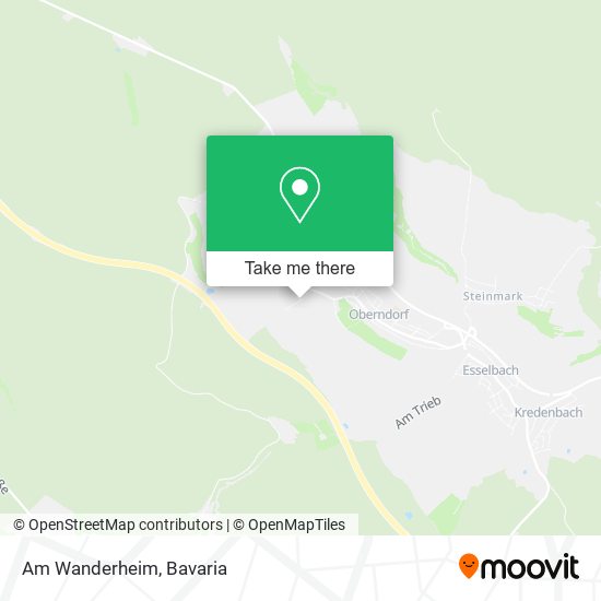 Am Wanderheim map