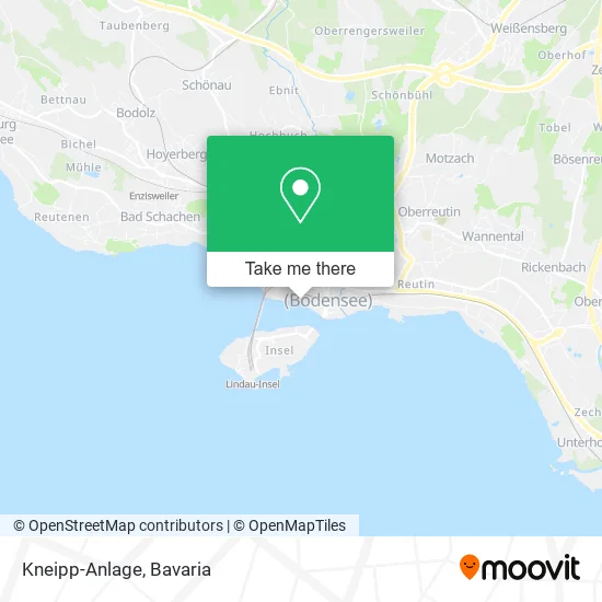 Карта Kneipp-Anlage