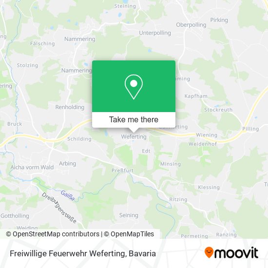 Freiwillige Feuerwehr Weferting map