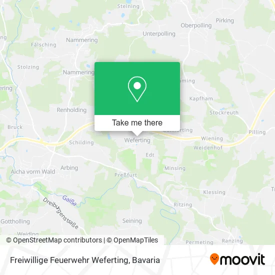 Карта Freiwillige Feuerwehr Weferting