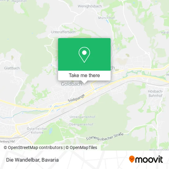 Карта Die Wandelbar