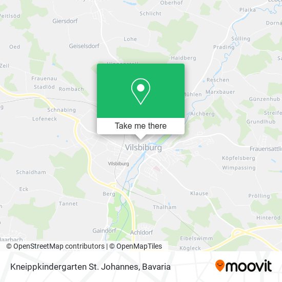 Kneippkindergarten St. Johannes map