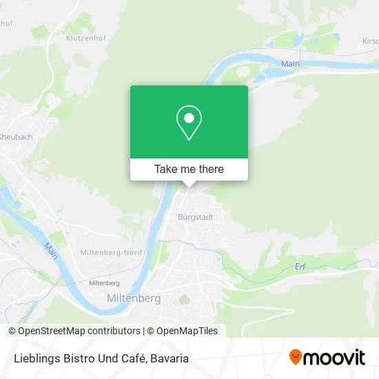 Карта Lieblings Bistro Und Café