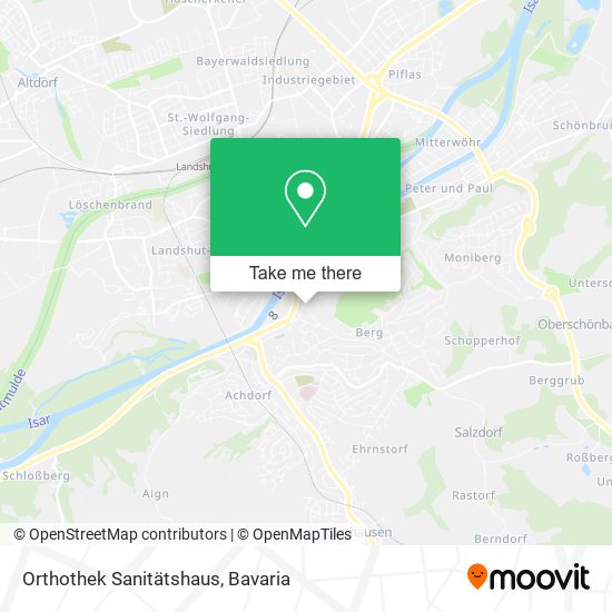 Orthothek Sanitätshaus map
